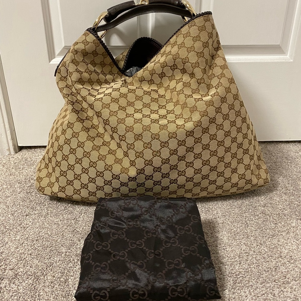 Gucci Horsebit Hobo Bag
